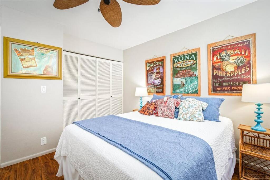 Beautiful 2/2 Condo In Kailua Kona. Ocean View! Bagian luar foto